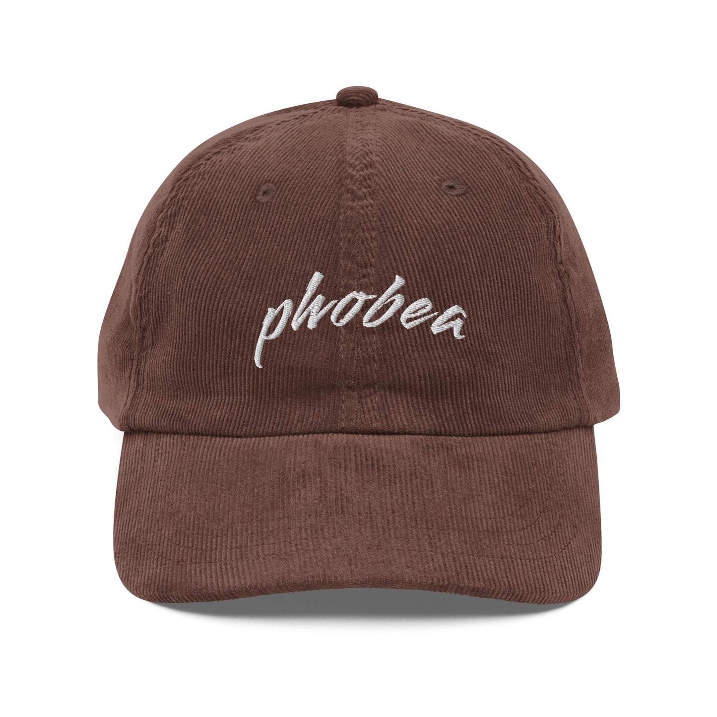 A Brown hats_callsign from Phobea with a heart eye skull logo