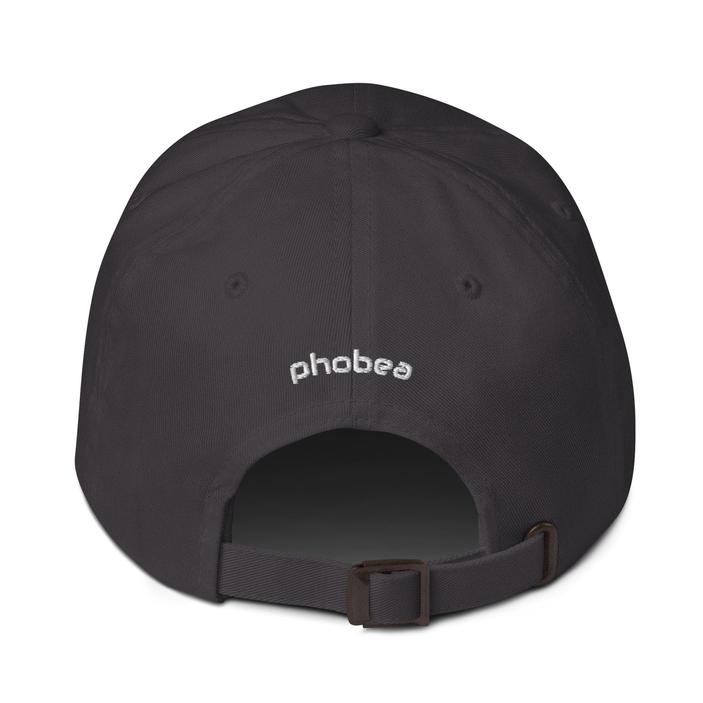 A hats_legacy from Phobea with a heart eye skull logo