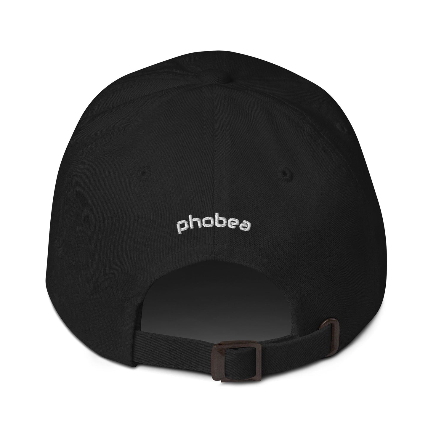 A hats_legacy from Phobea with a heart eye skull logo
