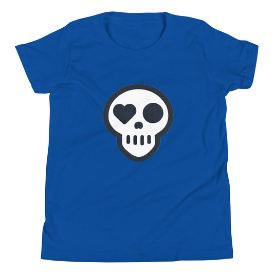 A True Royal / S youth_Awakening Tee from Phobea with a heart eye skull logo