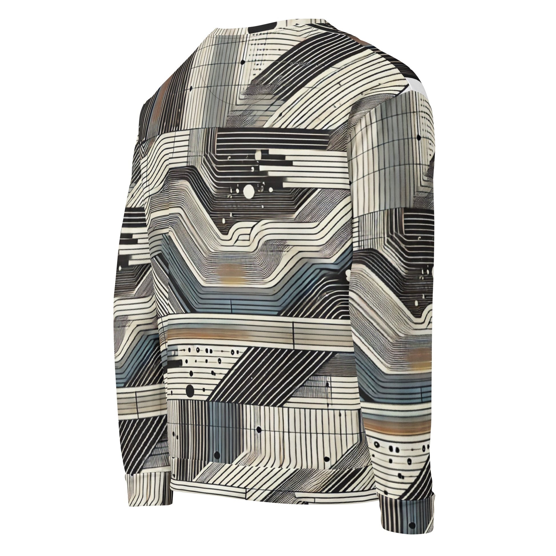 A unisex _Neuroframe Pullover from Phobea with a heart eye skull logo