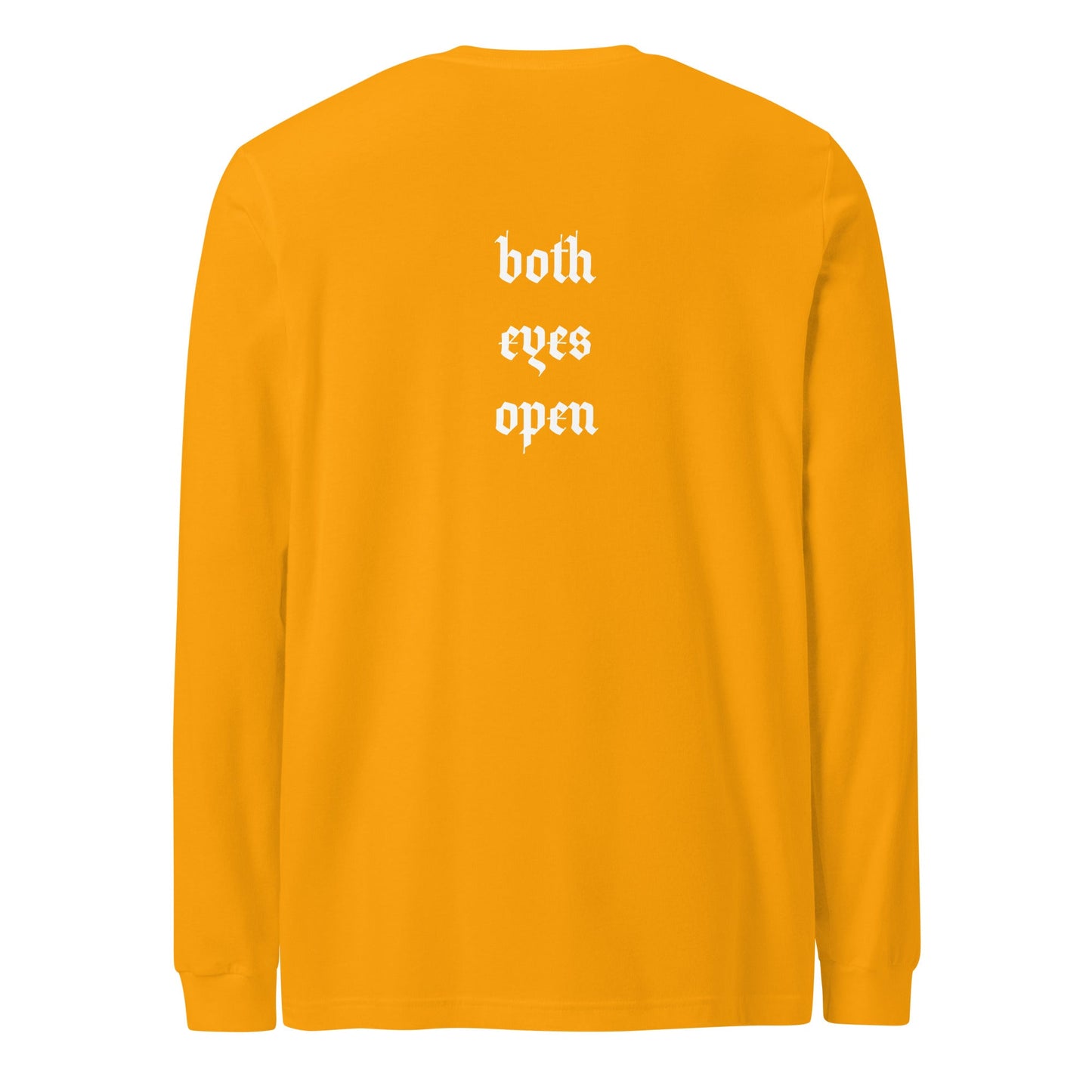 A unisex_2i tee_longsleeve from Phobea with a heart eye skull logo