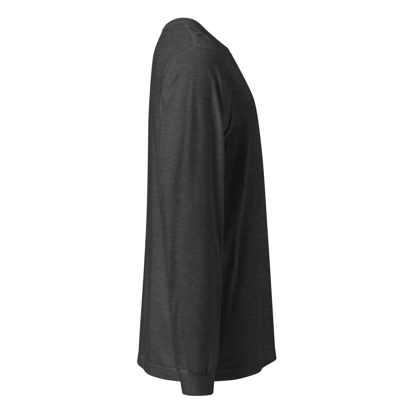 A unisex_2i tee_longsleeve from Phobea with a heart eye skull logo