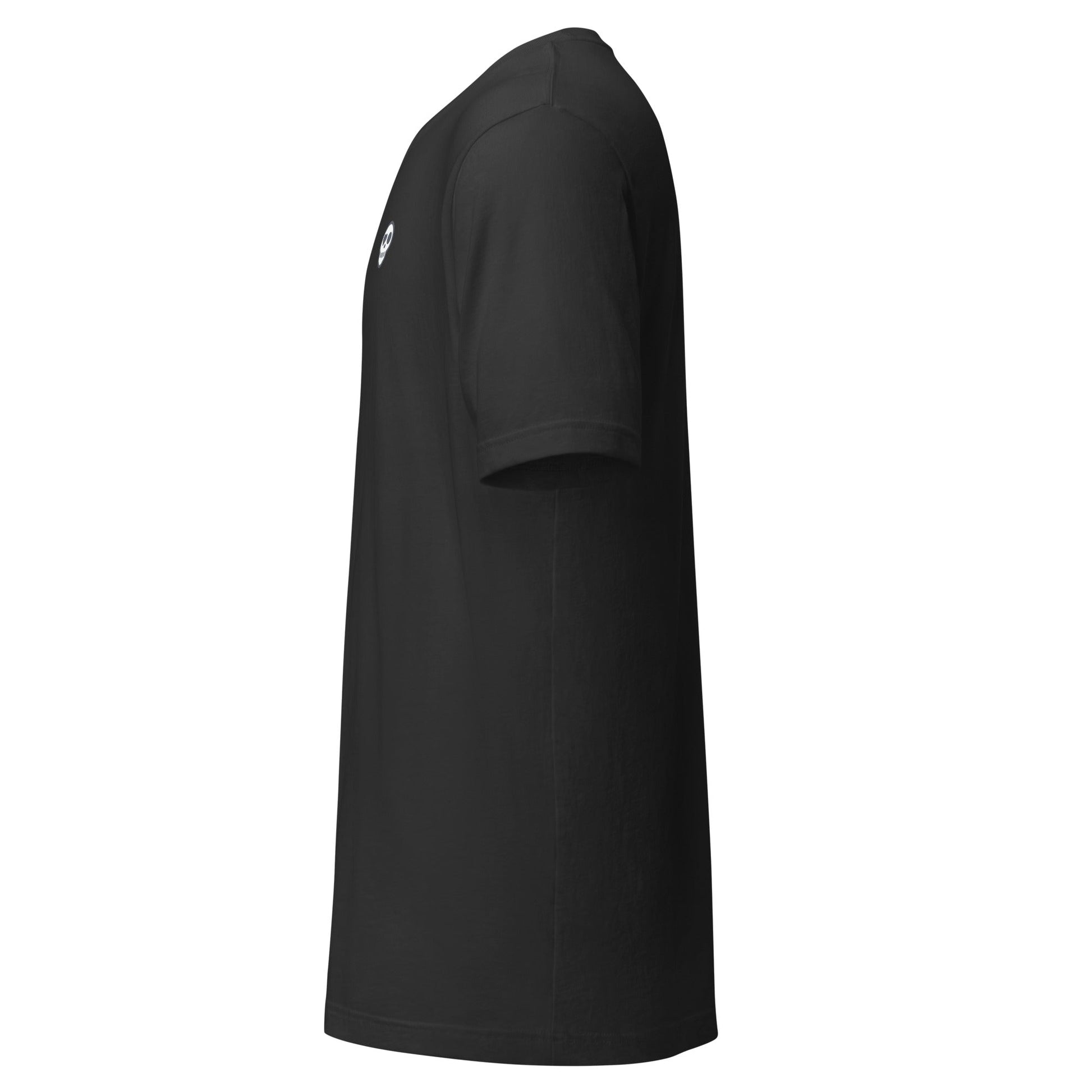 A unisex_2i tee_reg from Phobea with a heart eye skull logo