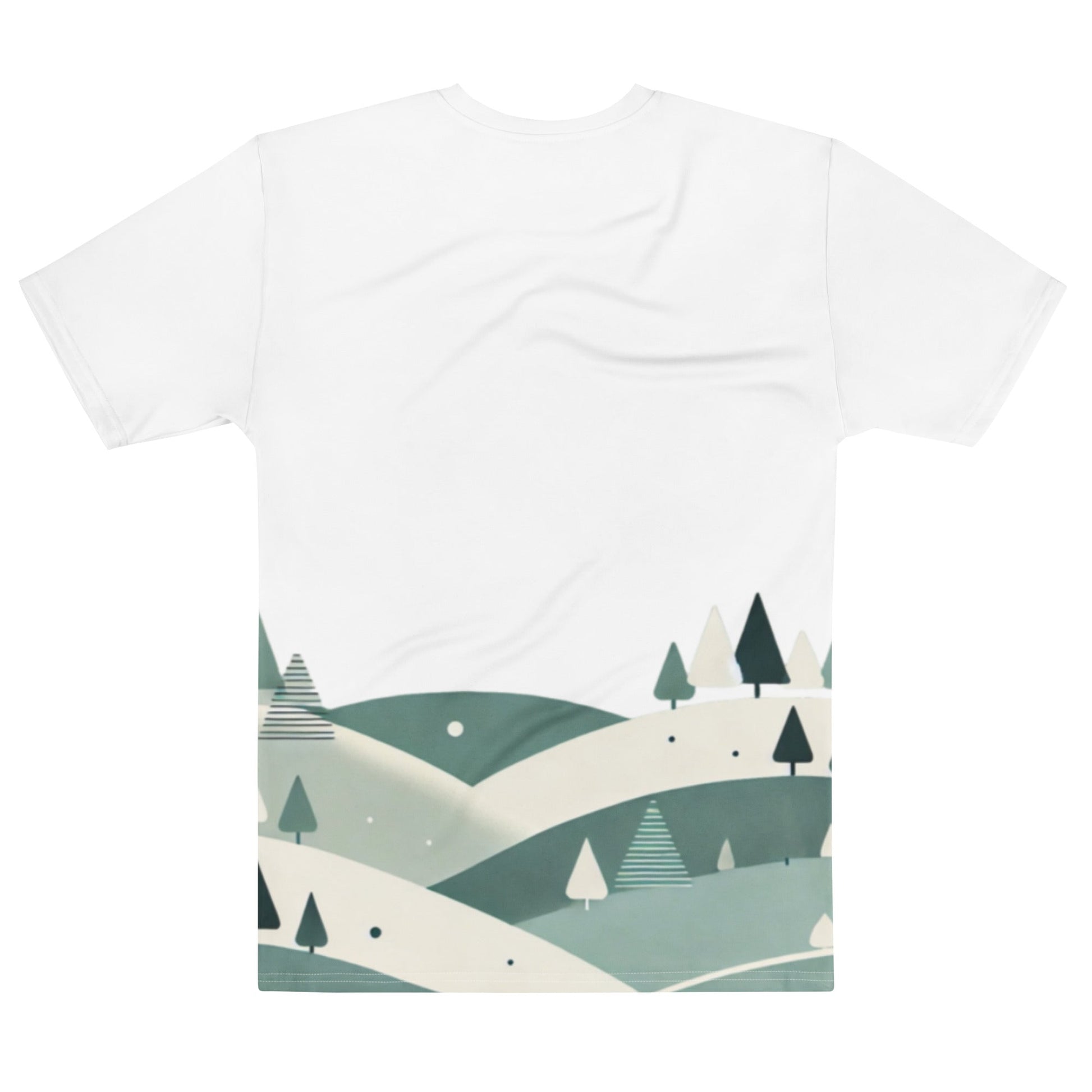 A unisex_forever green tee from Phobea with a heart eye skull logo