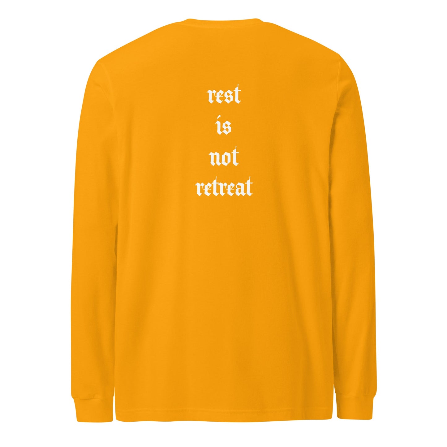 A unisex_rest_tee_longsleeve from Phobea with a heart eye skull logo