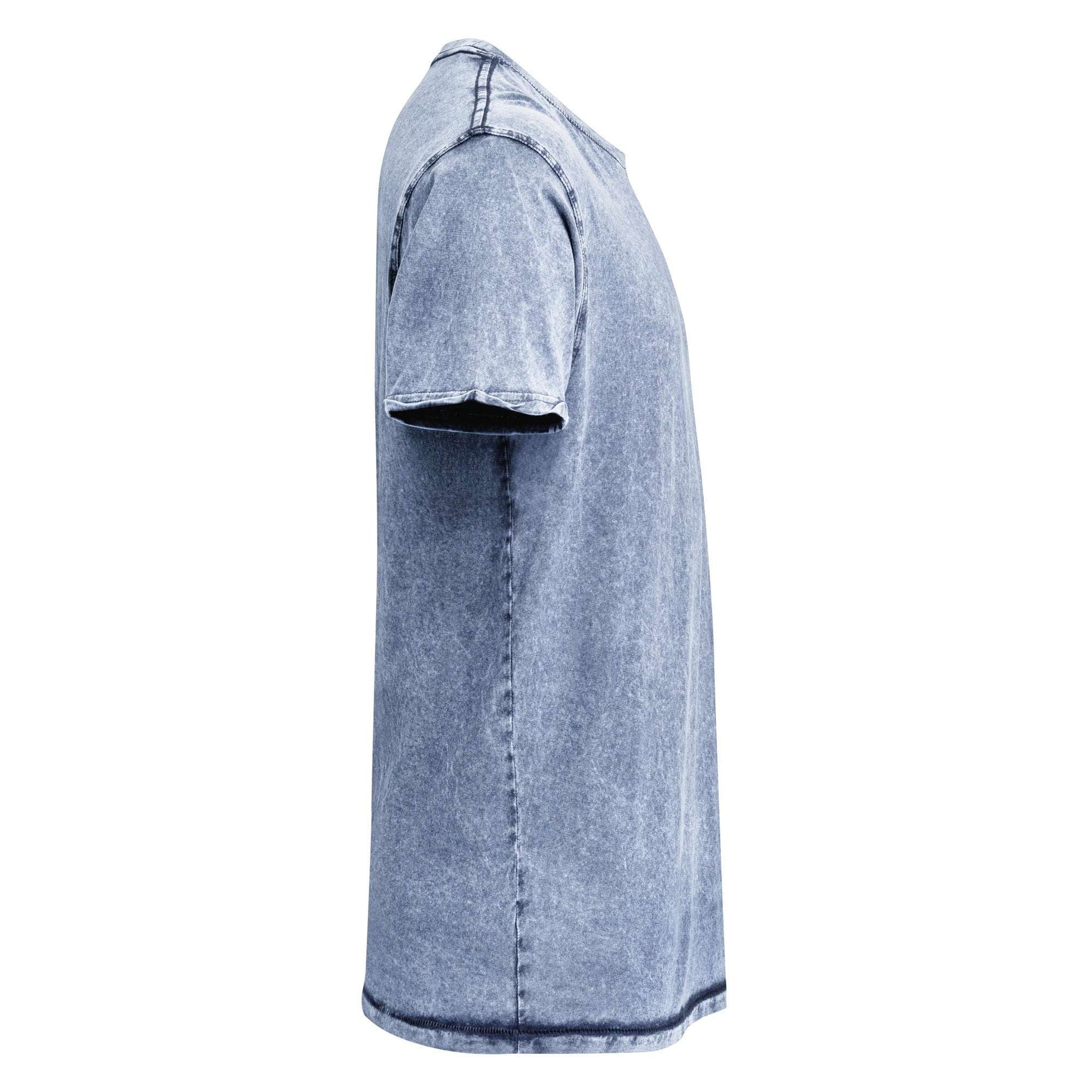 A unisex_Revival Denim from Phobea with a heart eye skull logo