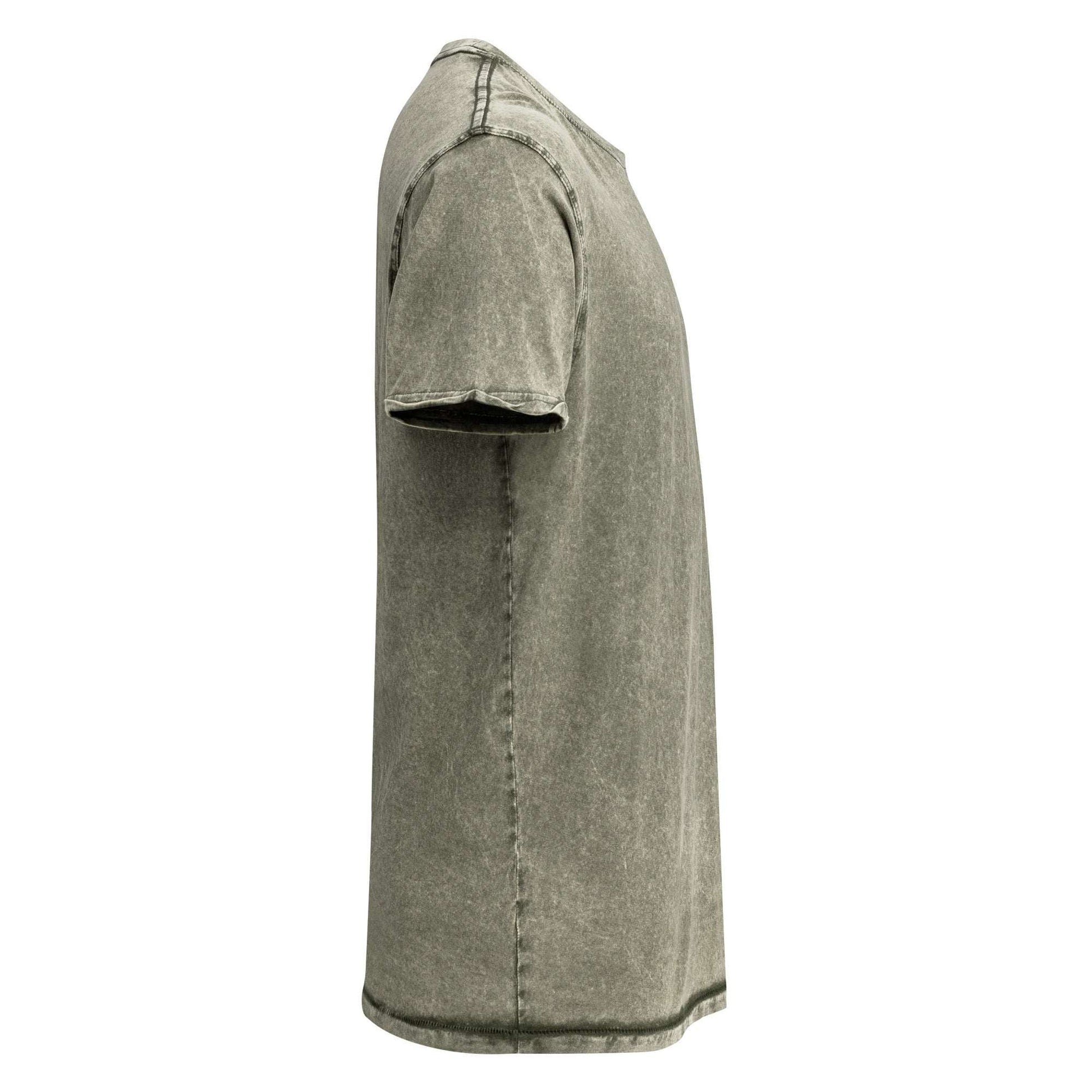 A unisex_Revival Denim from Phobea with a heart eye skull logo