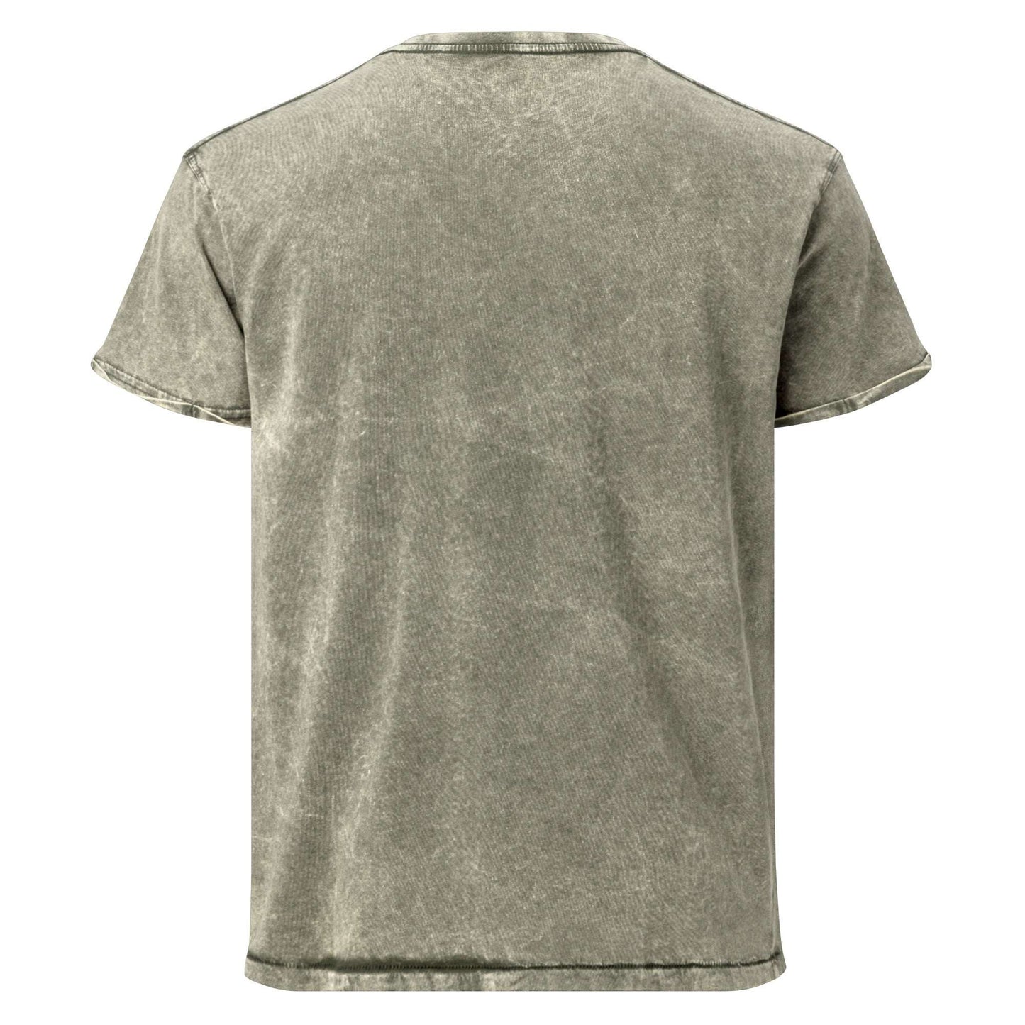 A unisex_Revival Denim from Phobea with a heart eye skull logo