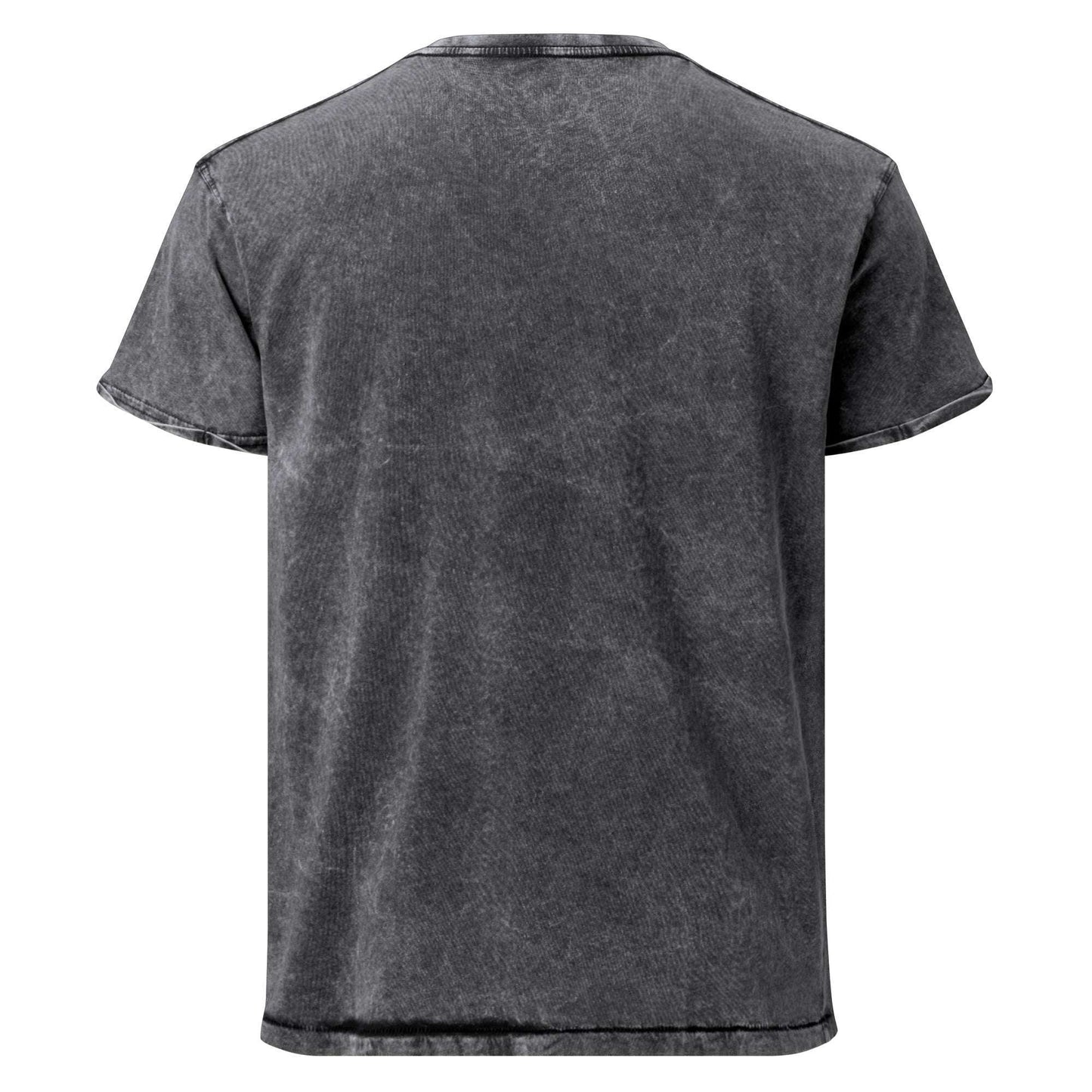 A unisex_Revival Denim from Phobea with a heart eye skull logo