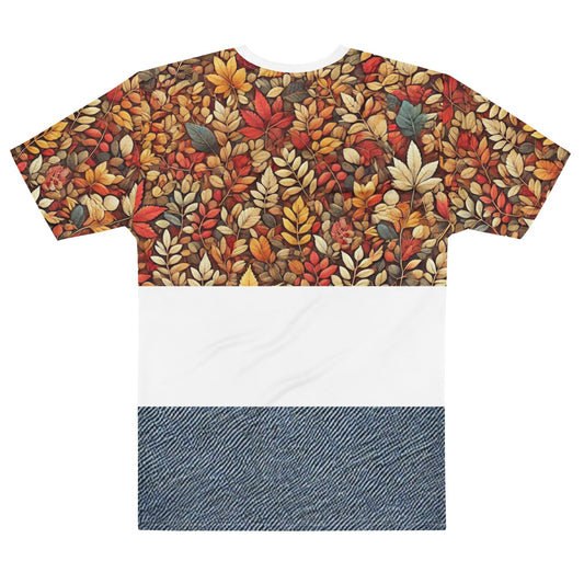 A unisex_season split tee from Phobea with a heart eye skull logo