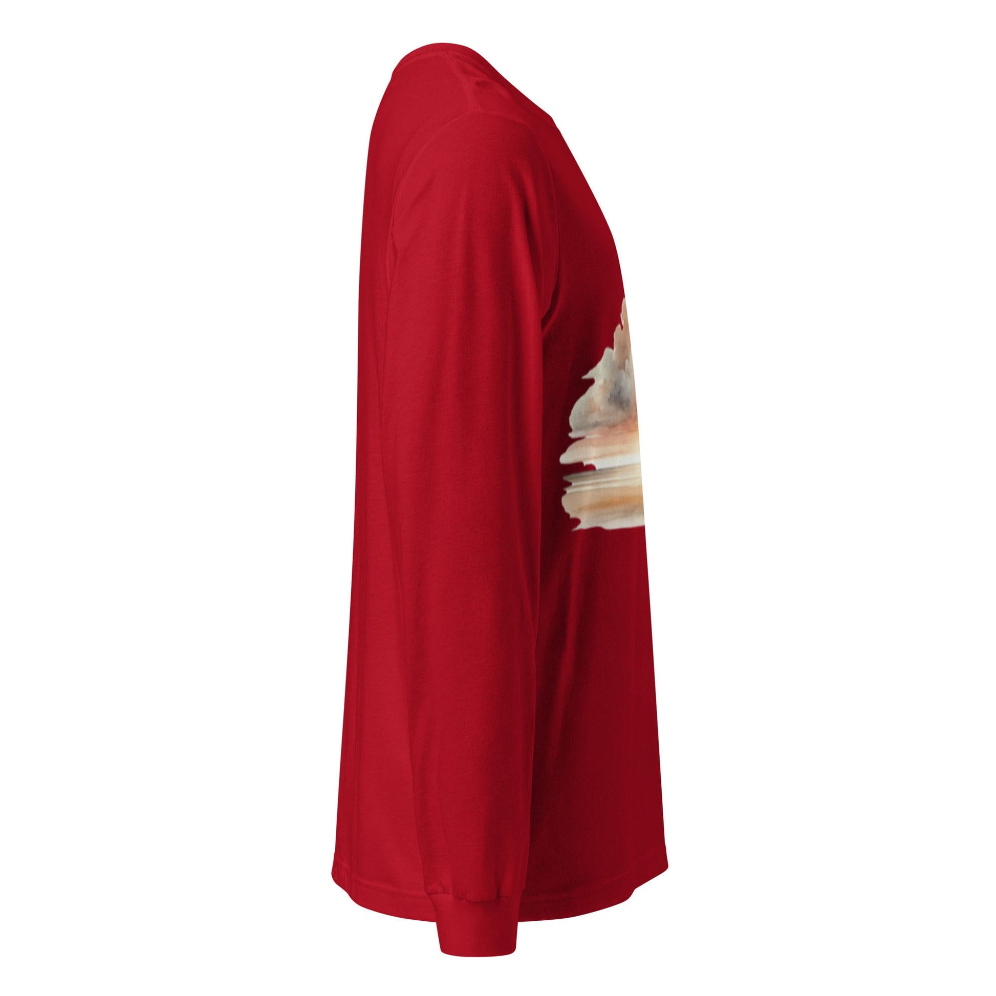 A unisex_wait for this tee_longsleeve from Phobea with a heart eye skull logo