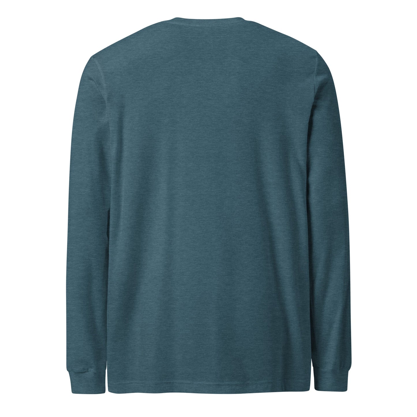 A unisex_wait for this tee_longsleeve from Phobea with a heart eye skull logo