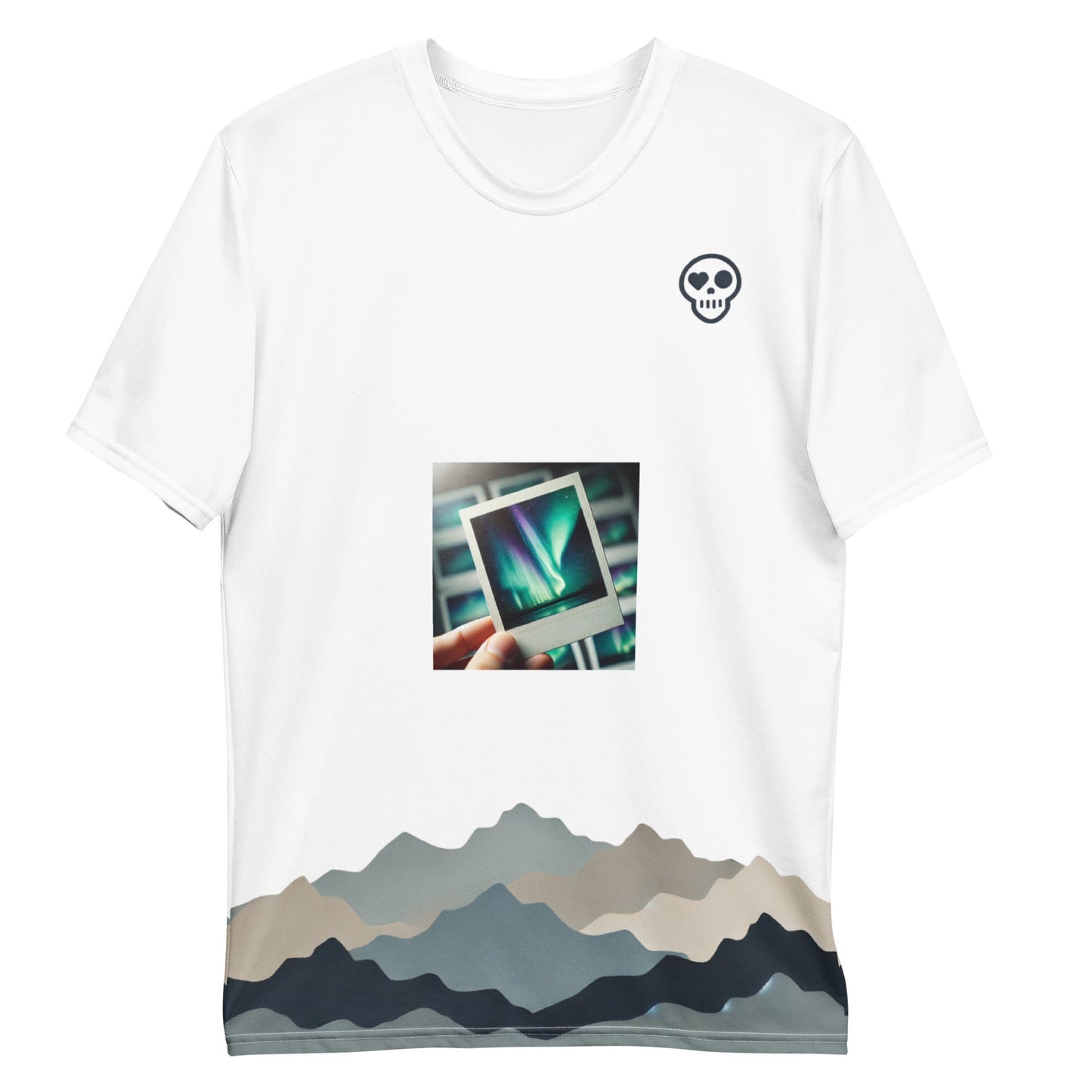 A XS unisex_proof of wonder tee from Phobea with a heart eye skull logo