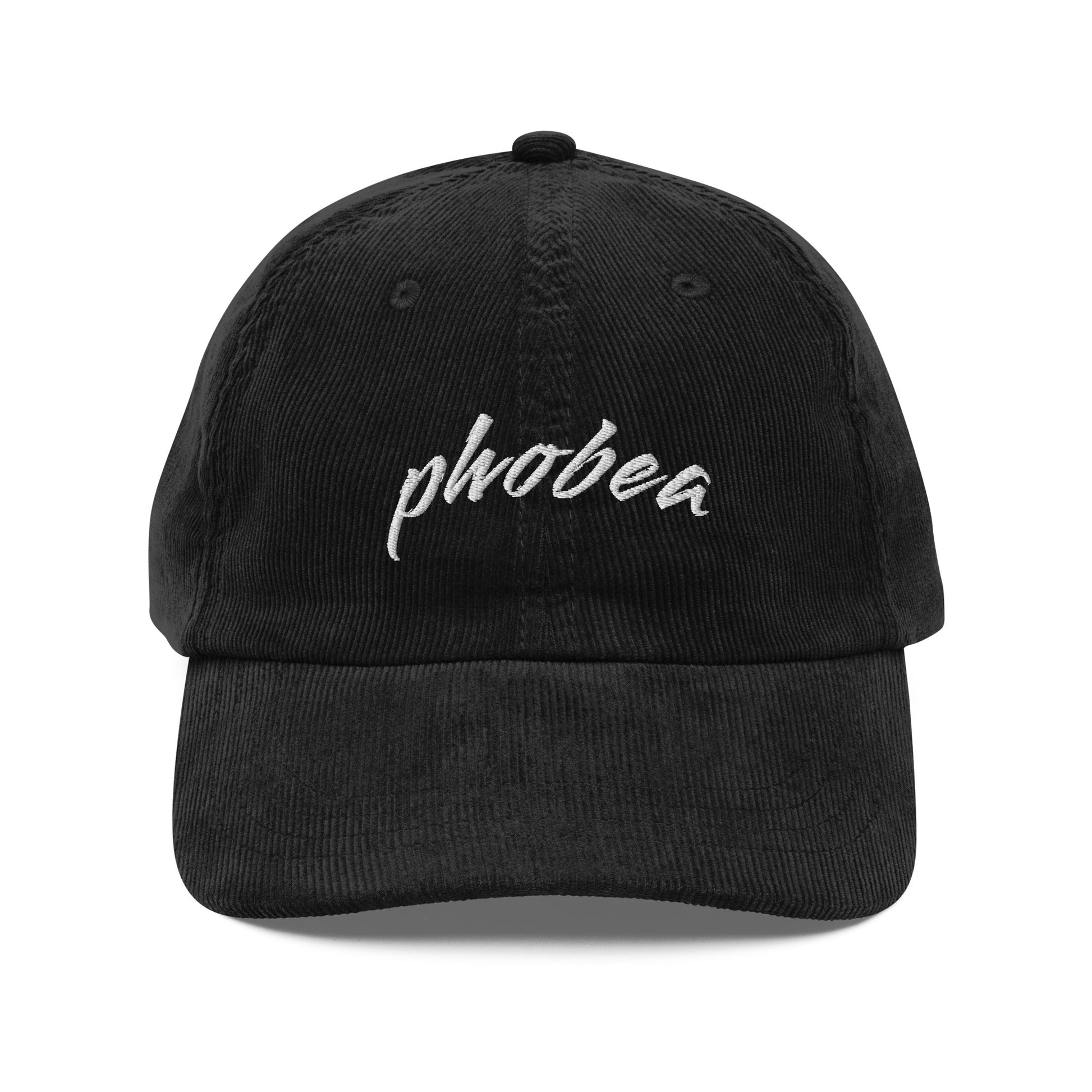 A Black hats_callsign from Phobea with a heart eye skull logo