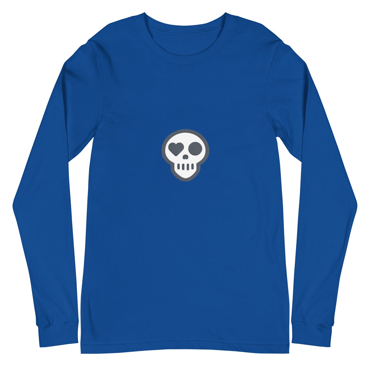A True Royal / XS unisex_Reckoning Tee from Phobea with a heart eye skull logo