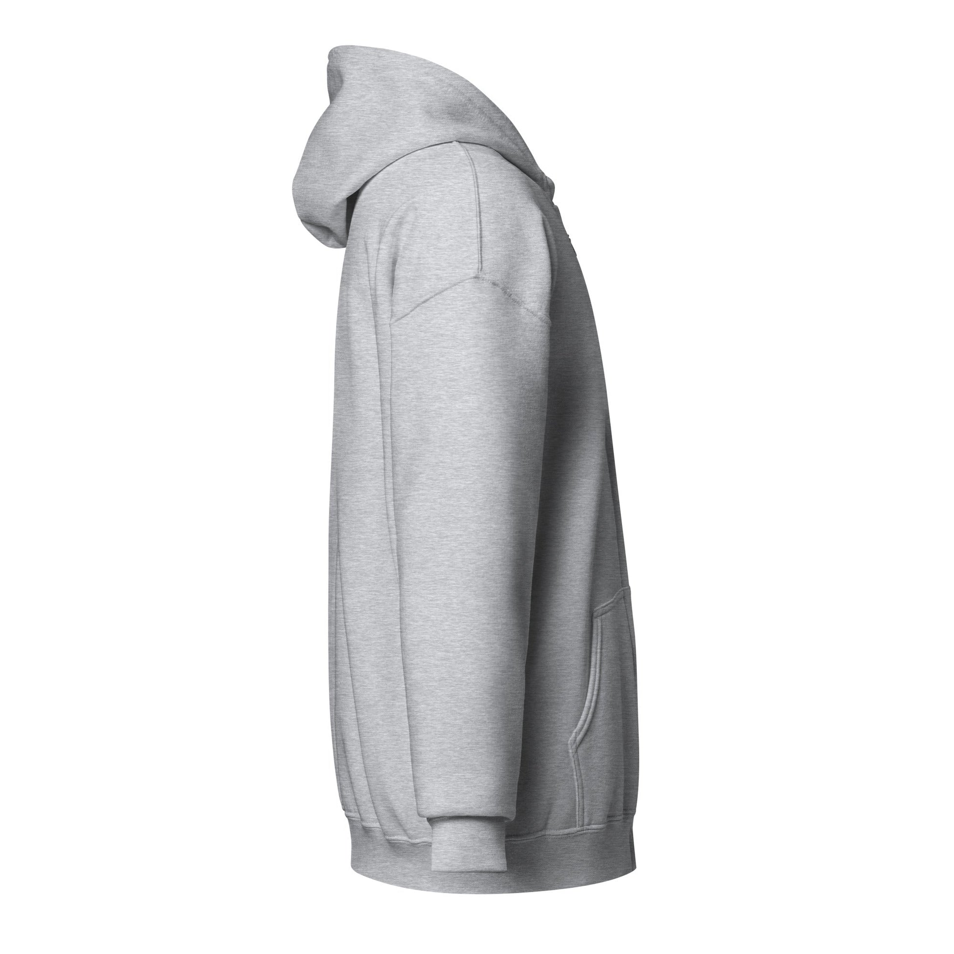A unisex_phantom zip from Phobea with a heart eye skull logo