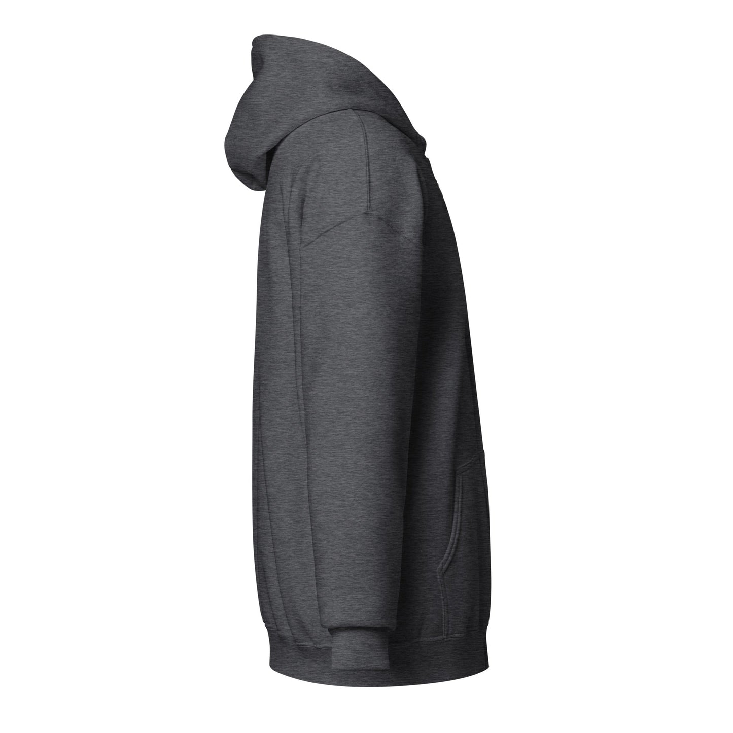 A unisex_phantom zip from Phobea with a heart eye skull logo