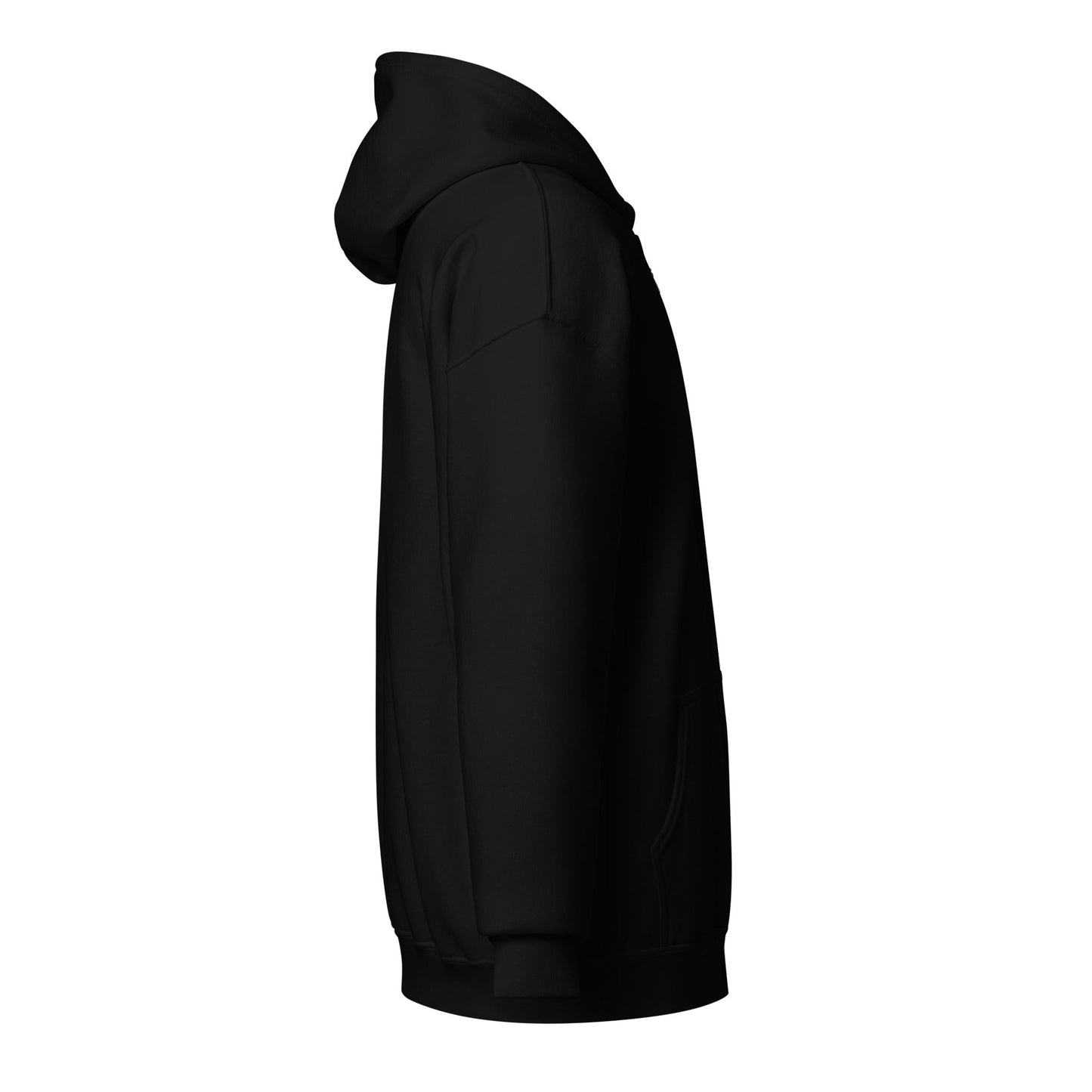 A unisex_phantom zip from Phobea with a heart eye skull logo
